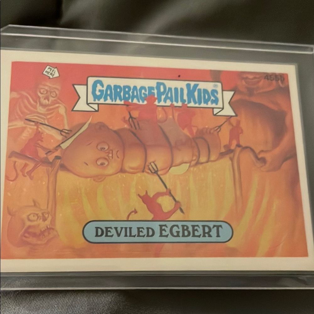 Topps Garbage Pail Kids Card - Deviled Egbert